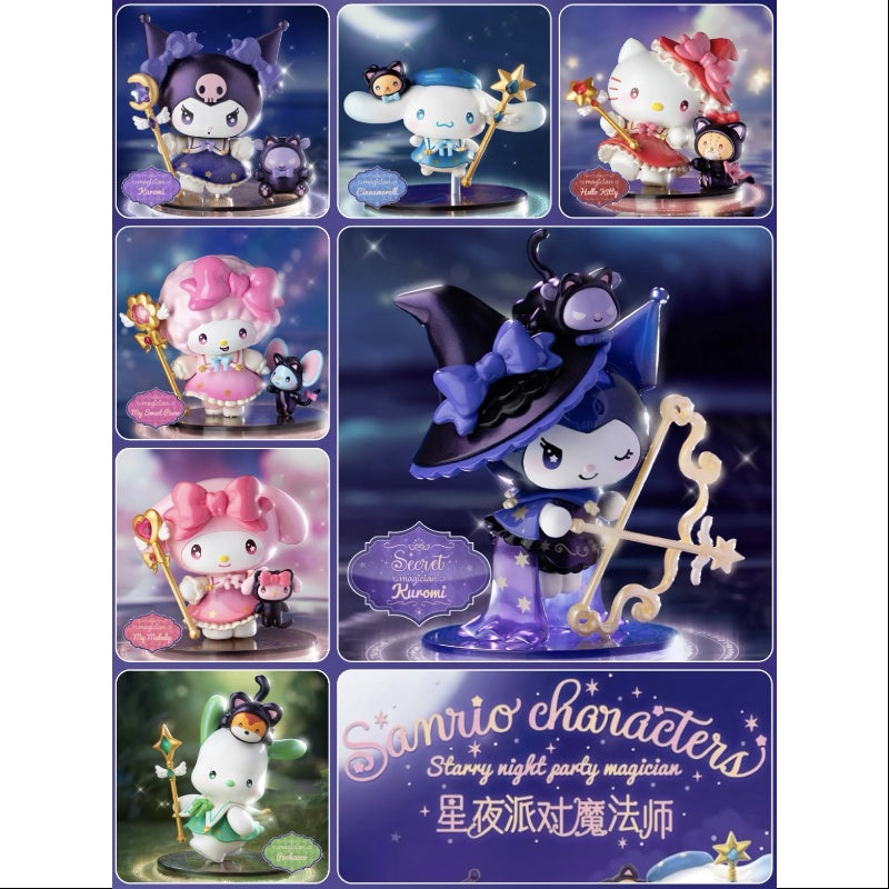 Sanrio Characters Starry Night Party Magician Series Whole Set Brand New With Plastic