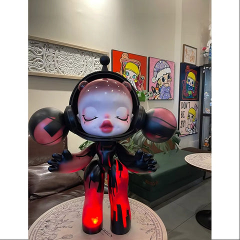 MEGA α SKULLPANDA Red Crystal 1000% 2025 Limited Edition
