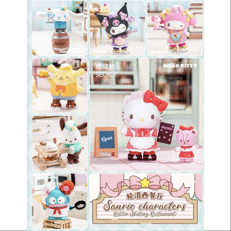 Sanrio Characters Roller Skating Restaurant Series Whole Set Brand New With Plastic