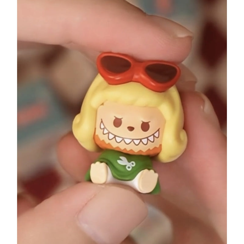 Labubu The Monsters Hair Salon Pop Bean Blind Box Series: Outward Bob (Confirmed Style)