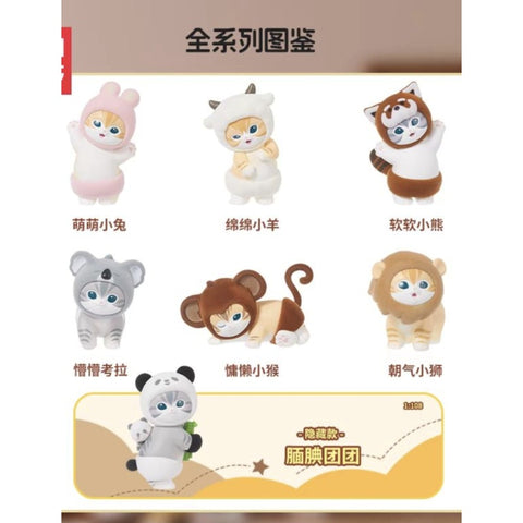 Mofusand Fluffy Party Blind Box Series: Whole Set (Brand New With Plastic)