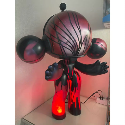 MEGA α SKULLPANDA Red Crystal 1000% 2025 Limited Edition