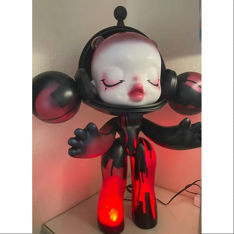 MEGA α SKULLPANDA Red Crystal 1000% 2025 Limited Edition