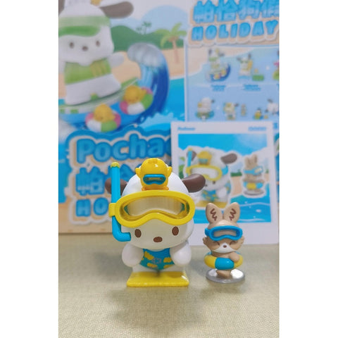 Sanrio Characters Pochacco Holiday Beach Series Dive preparation