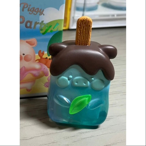 LuLu the Piggy Beach Party! Series Secret Ice Lolly(Blue)