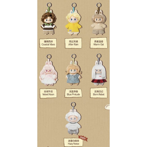 Labubu The Monsters Hair Salon Vinyl Plush Pendant Blind Box Series: Whole Set (Brand New With Plastic)