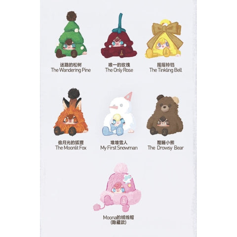 1001MOONS The Moonlight Gathering Guide Plush Doll Pendant Blind Box Series: Whole Set (Brand New With Plastic)