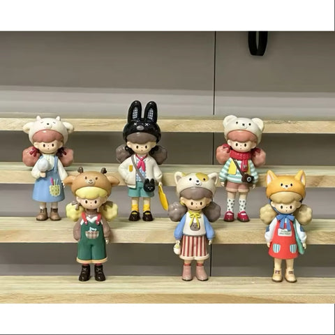 Molinta Party Animals Series Whole Set Opened