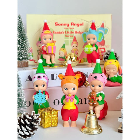 Sonny Angel Santa's Little Helper Series Whole Set Opened