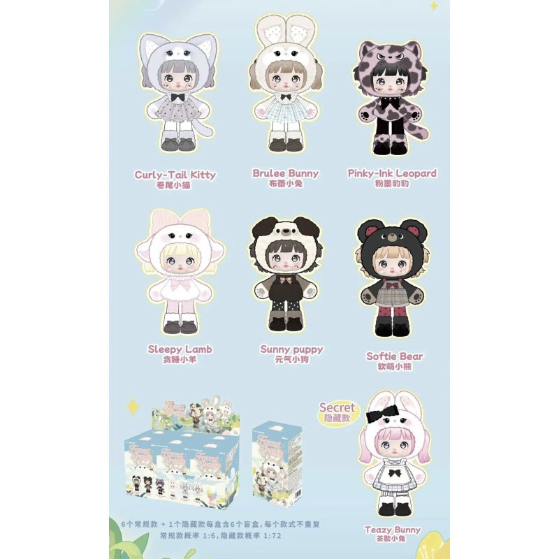 Nommi Forest Kingdom BJD Blind Box Series: Whole Set (Brand New With Plastic)