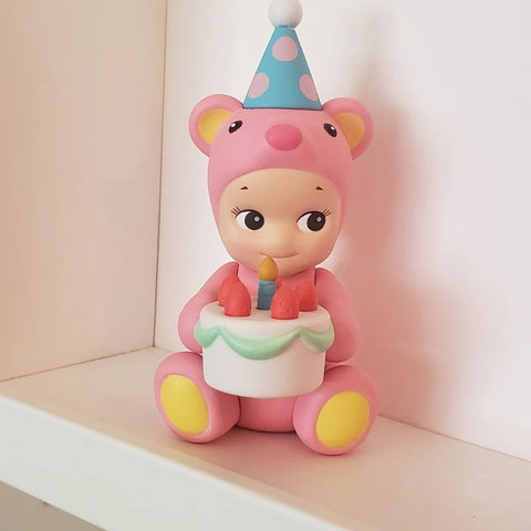 Sonny Angel Birthday Gift Bear Series Birthday Cake Hug