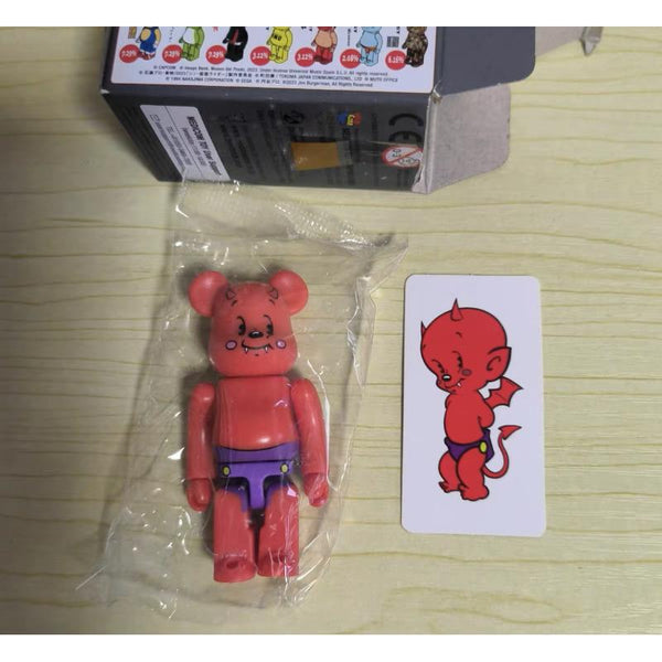 Bearbrick Series 46 Secret Devil Saint Mxxxxxx Variant 100% – TOYSEZ