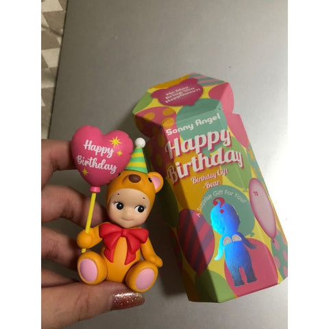 Sonny Angel Birthday Gift Bear Series Heart Balloon