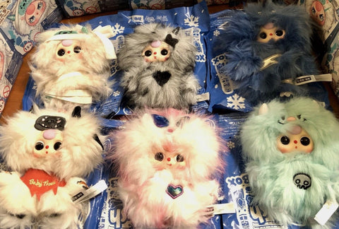 Baby Three Yeti Plush Doll Series Whole Set Brand New With Plastic