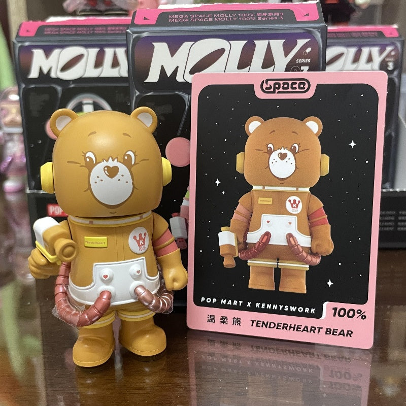 SPACE MOLLY MEGA 100% Series 3 Tenderheart Bear