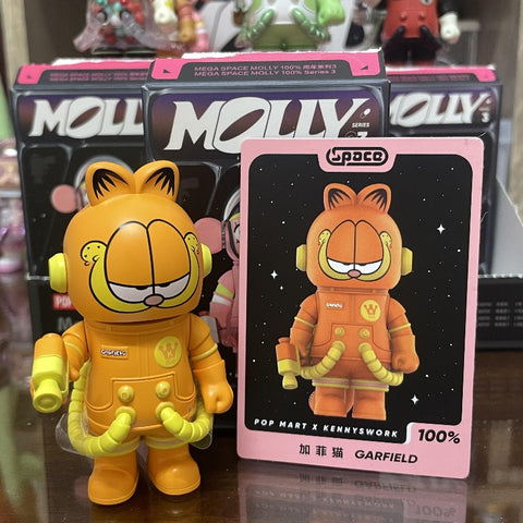 SPACE MOLLY MEGA 100% Series 3 Garfield