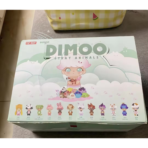 DIMOO Stray Animals Series Whole Set Opened