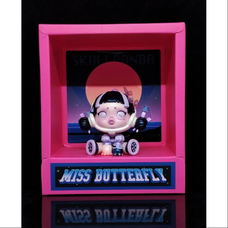 Skullpanda MISS BUTTERFLY Art Toy Figurine Limited edition
