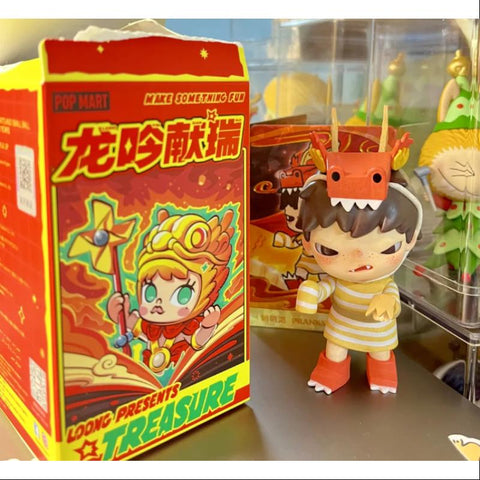 Hirono Pop Mart Loong Presents the Treasure Series Hirono PRANKSTER LOONG
