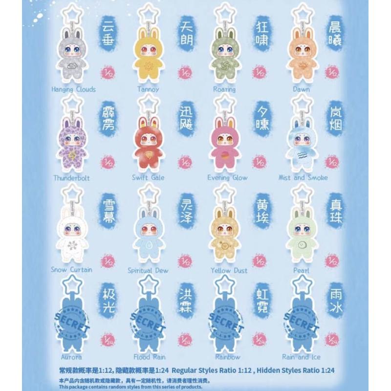 Kimmon Weather Code Plush Blind Box Series: Whole Set (Brand New With Plastic)