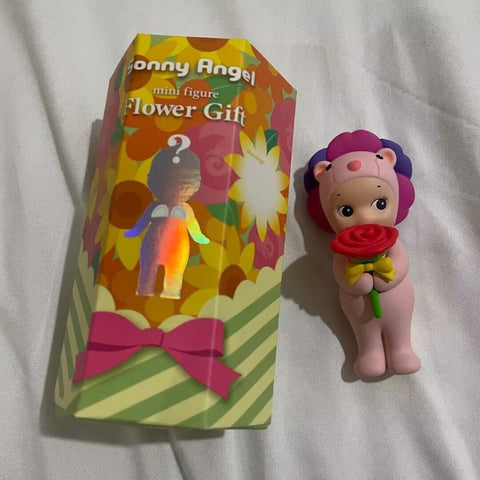 Sonny Angel Flower Gift Series Rose Lion Pink