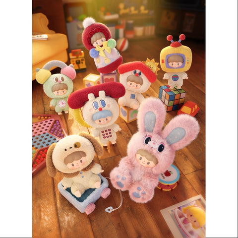 zZoton Retro Toys Series Vinyl Plush Doll Whole Set Brand New With Plastic