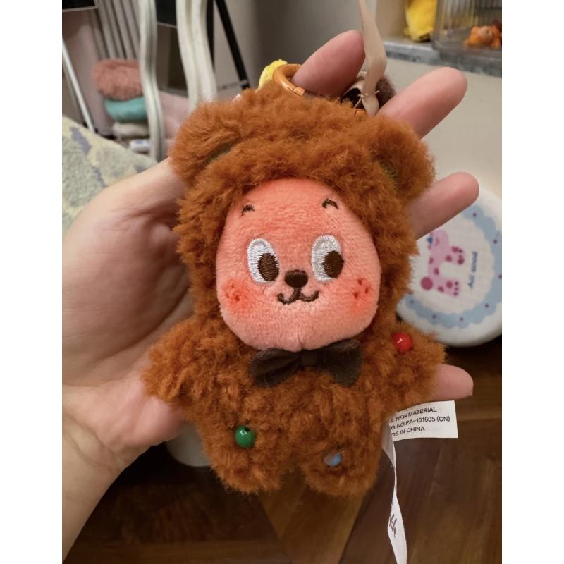Brille, brille, savoure l'instant ! Pendentif en peluche Mini Biscuits Fraîchement Cuisinés, Série Petit Ours Biscuit (1/72) 