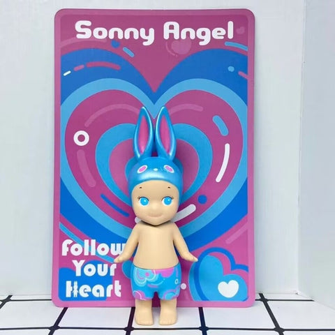Sonny Angel Follow Your Heart Limited Blue Rabbit