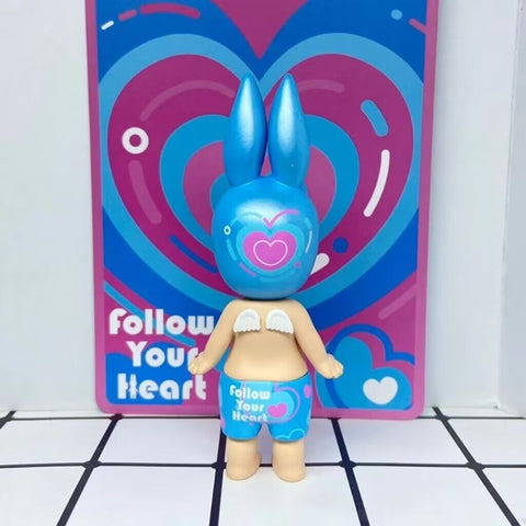 Sonny Angel Follow Your Heart Limited Blue Rabbit