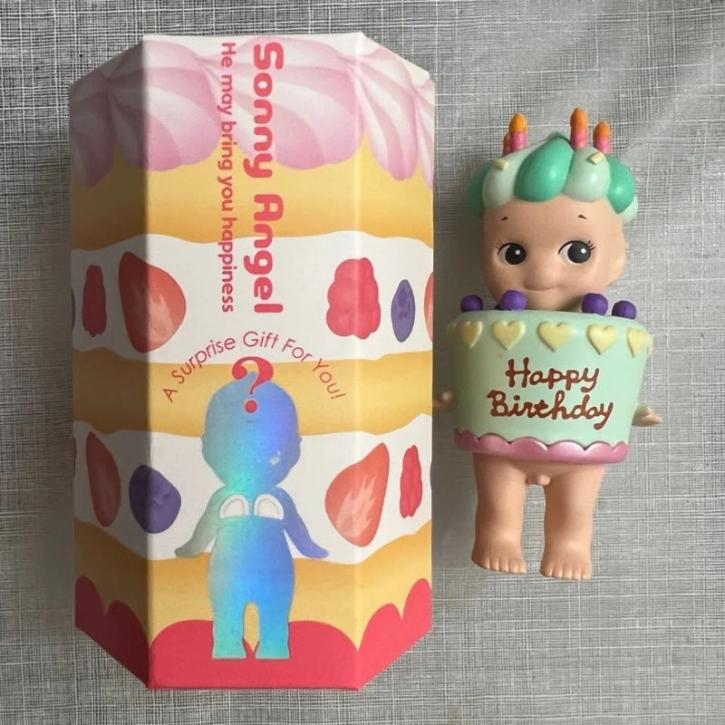 Sonny Angel Birthday Gift Series Mint Cake