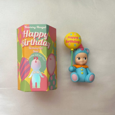 Sonny Angel Birthday Gift Bear Series Round Balloon