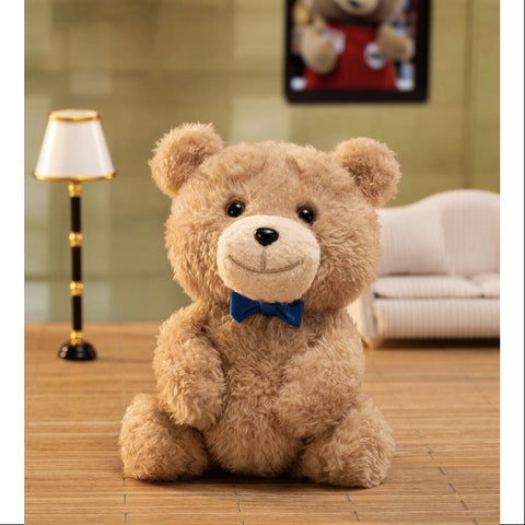 Ted2 Teddy Bear Action Plush Pendant Series Bow Tie Bear