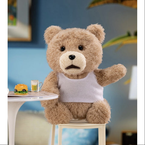 Ted2 Teddy Bear Action Plush Pendant Series Vest Bear