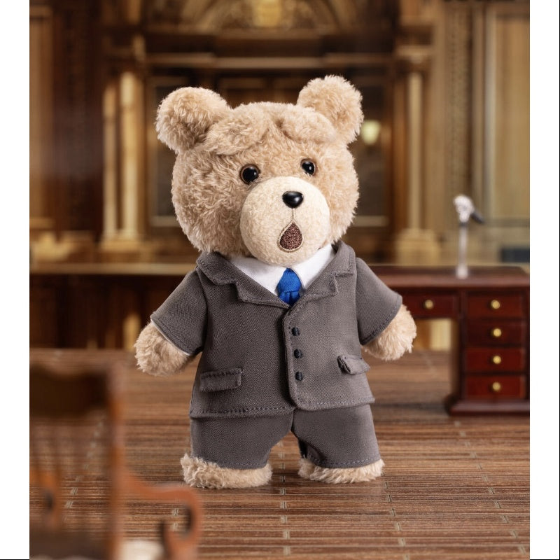 Ted2 Teddy Bear Action Plush Pendant Series Secret Suit Bear