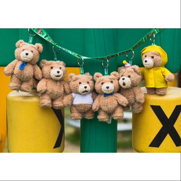 ted2 テディベア Action plush pendant ぬいぐるみ POP NOW:Ted2 Teddy Bear Action Plush Pendant - POP MART