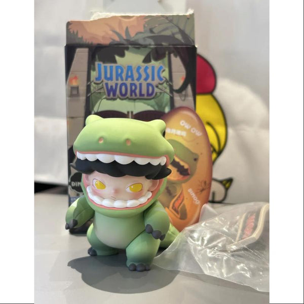 貴重‼️ 美品　POPMART DIMOO× JURASSICWORLD コラボ POP MART Dimoo Jurassic World Series Dinosaur Park New