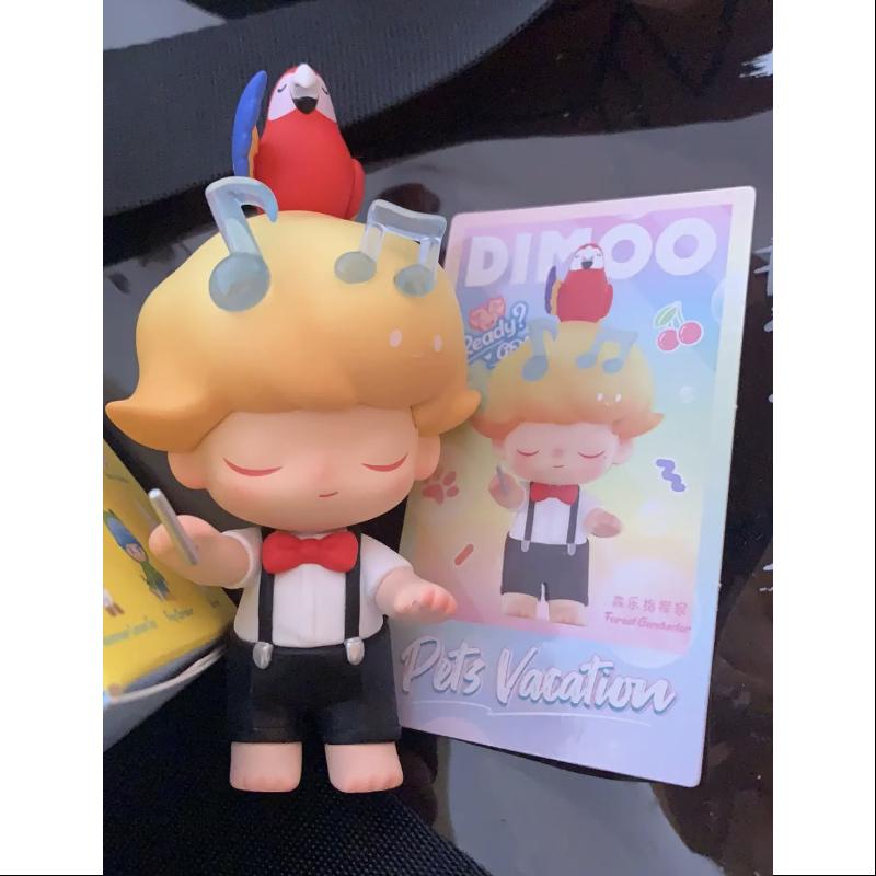 Dimoo Conductor DIMOO Pets Vacation Series secret FOREST CONDUCTOR(1/144) – TOYSEZ