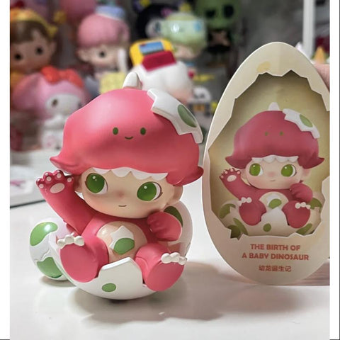 Dimoo Newborn DIMOO Jurassic World Series THE BIRTH OF A BABY DINOSAUR – TOYSEZ