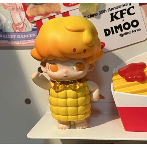 DIMOO Pop Mart DIMOO KFC China 35th Anniversary BUCKET Series Sweet Co ...