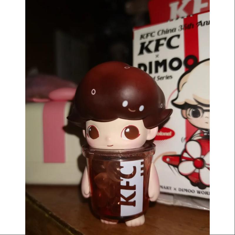 DIMOO Pop Mart DIMOO KFC China 35th Anniversary BUCKET Series Just Col ...