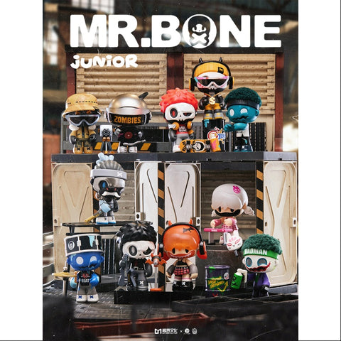 MR.BONE Junior 2.0 Zombies Block Series Whole Set Brand New With Plastic