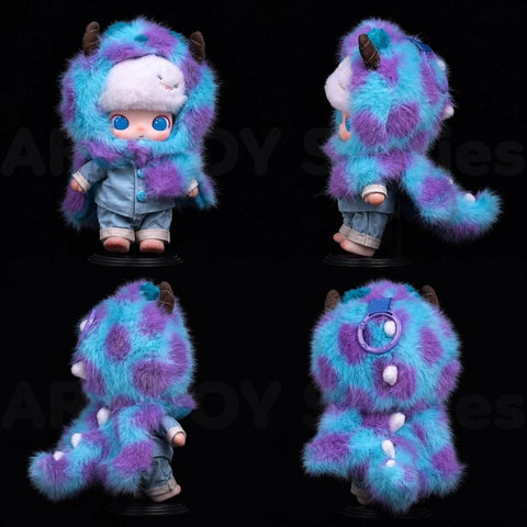 DIMOO WORLD × PIXAR Vinyl Plush Pendant Blind Box Series: Sulley (Confirmed Style)
