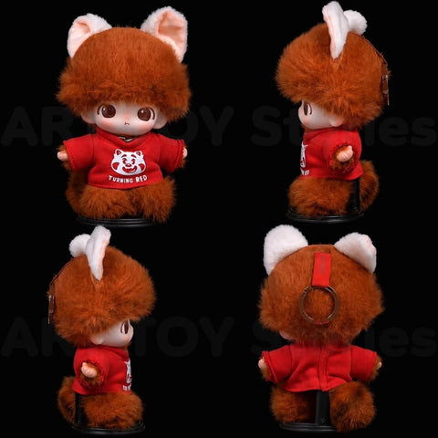 DIMOO WORLD × PIXAR Vinyl Plush Pendant Blind Box Series: Red Panda Mei (Confirmed Style)