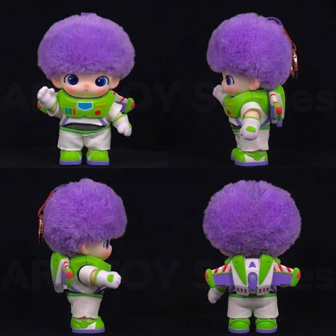 DIMOO WORLD × PIXAR Vinyl Plush Pendant Blind Box Series: Buzz Lightyear (Secret, 1/72)