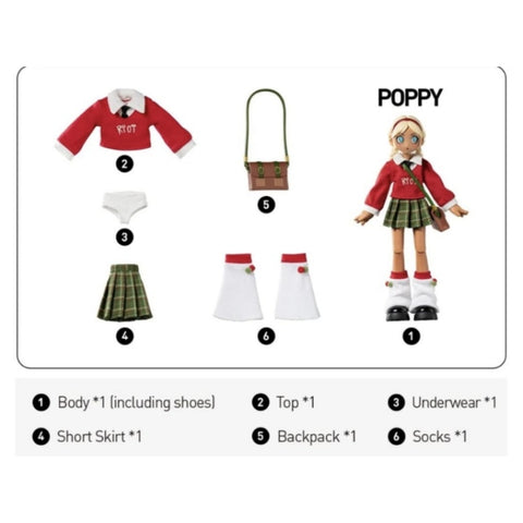 Peach Riot Winter Break 1/8 Action OOTD Series: Poppy (Confirmed Style)