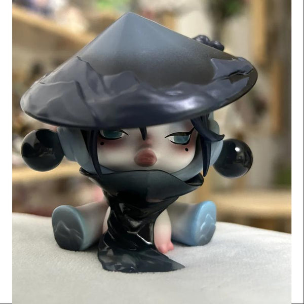SKULLPANDA 　The Ink Plum Blossom シリーズ　6点 SKULLPANDA The Ink Plum Blossom Series Blind Box – Toybeta