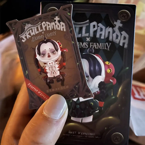Skullpanda X The Addams Family Series Secret DEADPAN WEDNESDAY