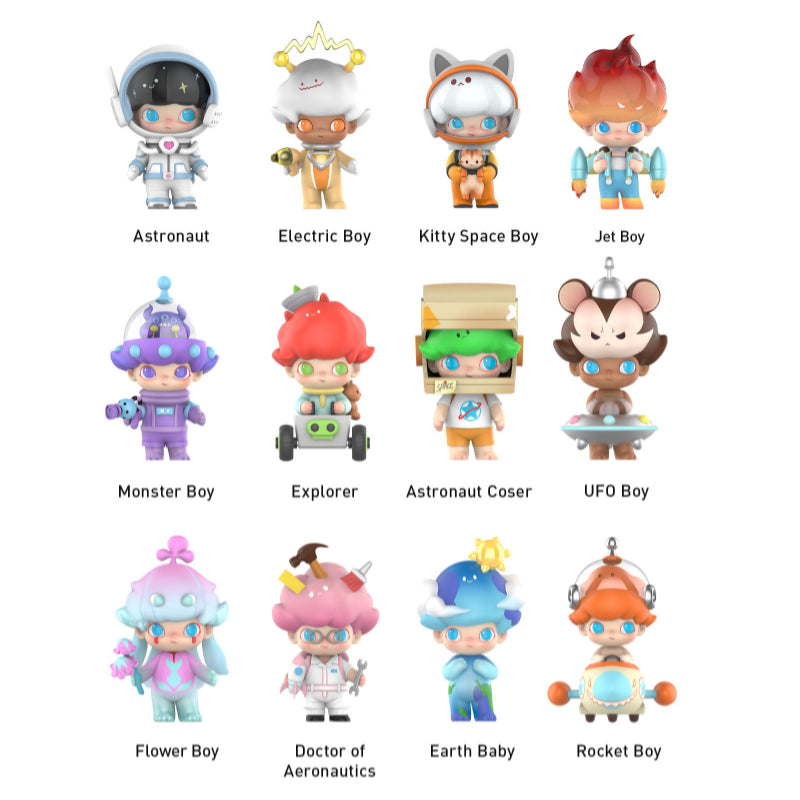 Dimoo Traveler DIMOO Space Travel Series Whole Set Opened – TOYSEZ